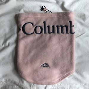 KITH X Columbia Pink Fleece Gaiter One Size